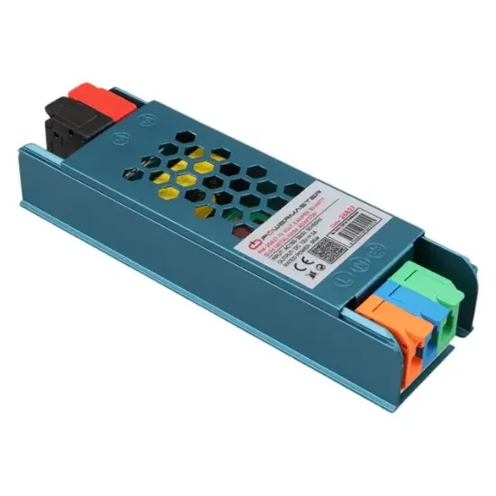 PowerMaster PM-26827 12 Volt 3 Amper 36 Watt Slim Metal Kasa Adaptör 116x35x23mm resmi