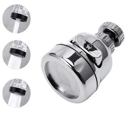 Sunup SN-27115 3 Kademeli Tasarruflu Musluk Başlığı 360 Derece resmi
