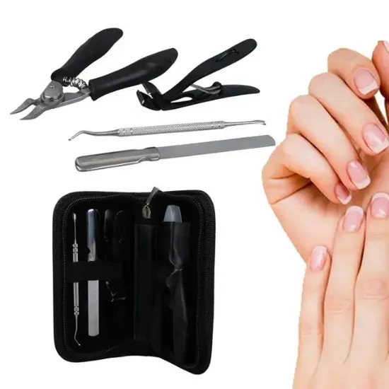 Sunup SN-27098 Paslanmaz Çelik 4in1 Tırnak Bakım Seti resmi