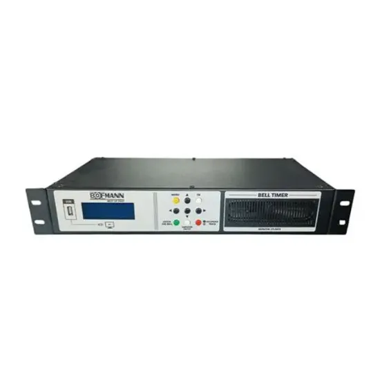 Bofmann BF-ZS3RK Rack Tipi Kumandalı Okul Zil Saati resmi