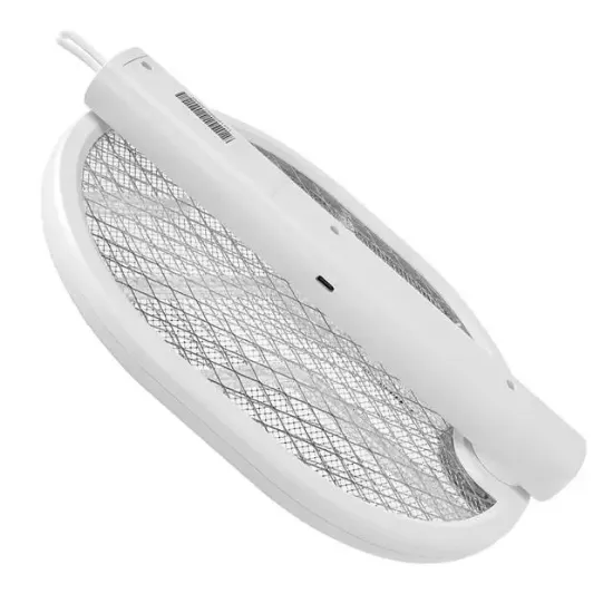 Asonic AS-A26 1200mAh 3000V Çıkış UV Işıklı Şarjli Katlanabilir Askılı Raket Sinek Öldürücü resmi