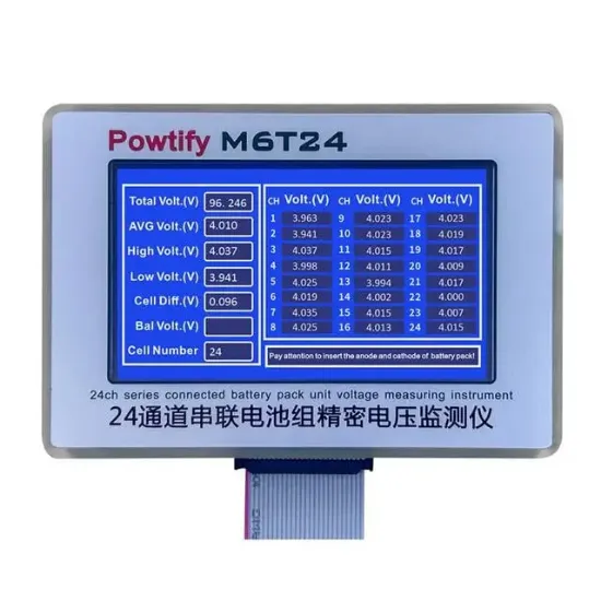 Powtify M6T24 24S Kanallı Yüksek Hassasiyetli Lityum Batarya Gerçek Zamanlı Voltaj Analizörü resmi