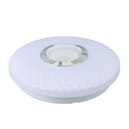 Powermaster PM-27329 Beyaz 30*6 Cm 24 Watt Bluetooth Hoparlörlü Tavan Aydınlatma (AL-BL302) Tornavida Hediyeli resmi