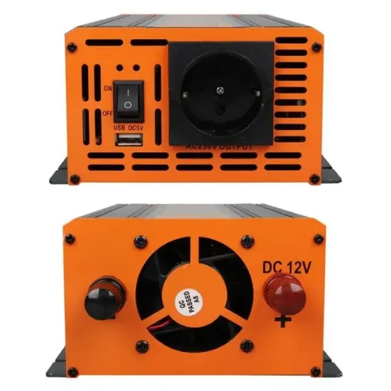 Powermaster PM-1500A 12 Volt 1500 Watt LED Ekranlı Power Inverter resmi