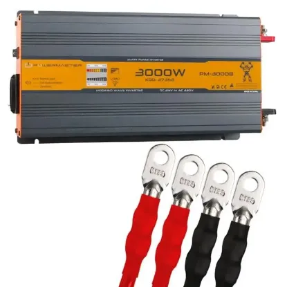 Powermaster PM-3000B 24 Volt 3000 Watt Power Inverter resmi