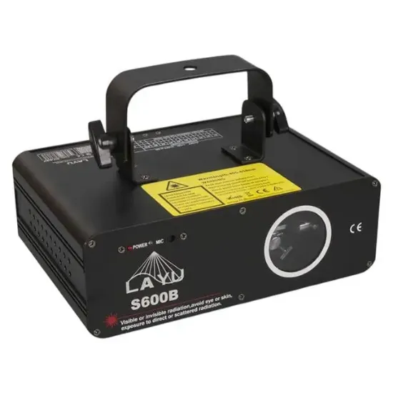 Layu S600B 600-700mW Profesyonel Mavi Beam Efekt Lazeri resmi