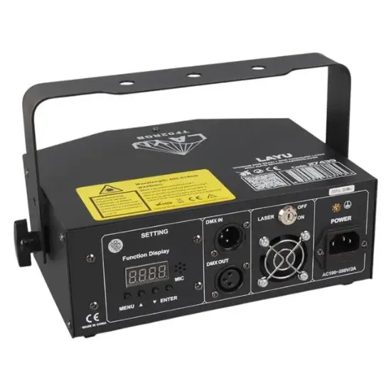 Layu TF02RGB RGB Beam + RGB Twinkling Lazer DMX-AUTO-SOUND-MASTER/SLAVER resmi