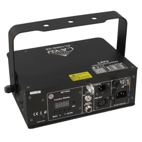 Layu PL-10RG-3B RG Lazer Lumia Efekti ve Mavi LED Wash Işık Sistemi resmi