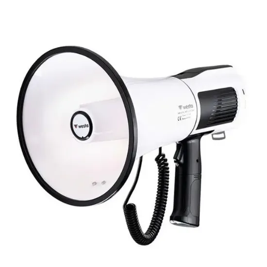 Westa WM-90PU Type-C 100 Watt Mayk Mikrofonlu USB-TF-Bluetooth Megafon resmi