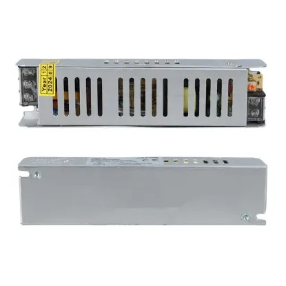 Ledx ALN-M1205S 12 Volt 5 Amper Slim Metal Kasa Adaptör 160x40x35mm resmi