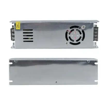 Ledx ALN-M1230S 12 Volt 30 Amper 360 Watt Fanlı Slim Metal Kasa Adaptör 225x65x38mm resmi