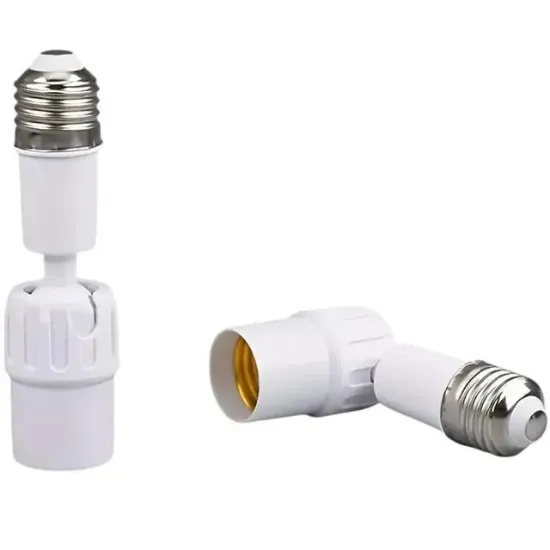 Ledx DY-103 360 Derece Esnek Bükülebilir Plastik Uzatma E27 Duy resmi