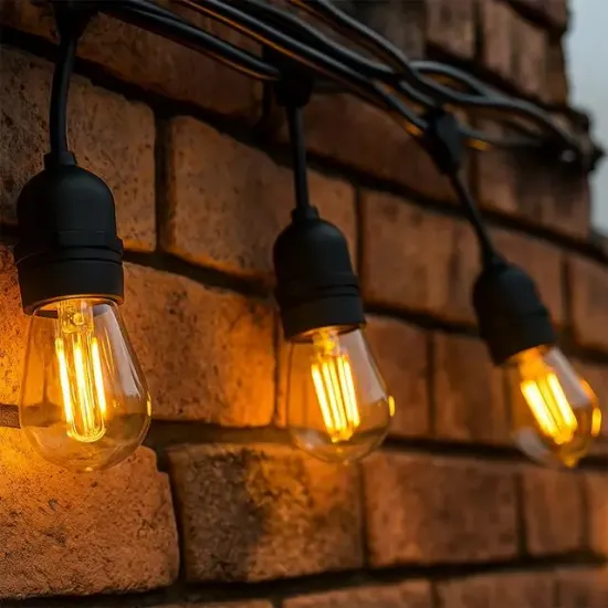 Ledx KB00001 5'li E27 Duy Sıralı 5 Metre Lamba Kablosu (5 Adet Duy İçerir) resmi