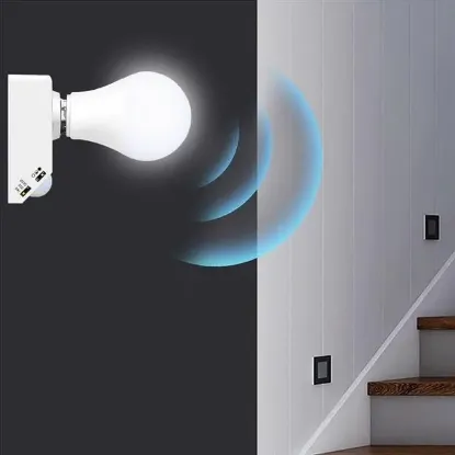 Ledx DY-102 Abs 360 PIR Hareket Sensörlü E27 Duy Aparatı  resmi