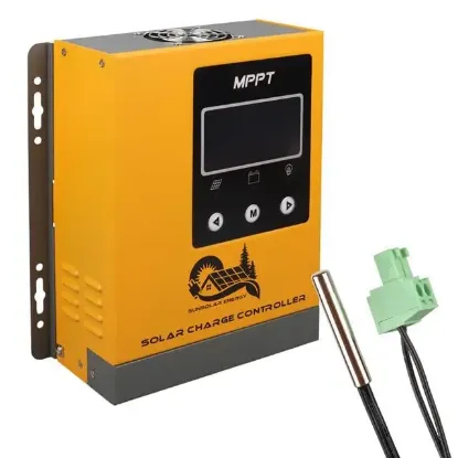 Sunsolar MPK40 MPPT Solar Şarj Kontrol Cihazı 40A (12V/24V/36V/48V Otomatik) 150V Maksimum PV LCD Ekranlı RS485 Portlu resmi