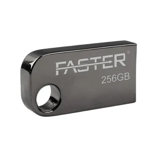 Faster 256 GB Mimi Serisi USB 3.0 Yüksek Hızlı Metal Flash Bellek resmi