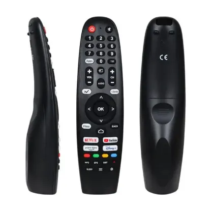 Strong - Fobem Ses Komutsuz Wholeos Netflix-Youtube-Prime Video-Disney Plus Tuşlu Lcd Led Tv Kumandası resmi