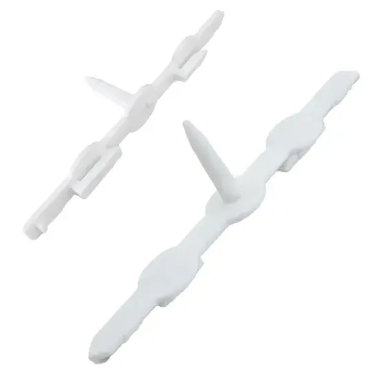 Weko TV Panel Backlight Reflektör Kağıdı Sabitleme Stoperi 60x9mm Beyaz Plastik Tutucu resmi