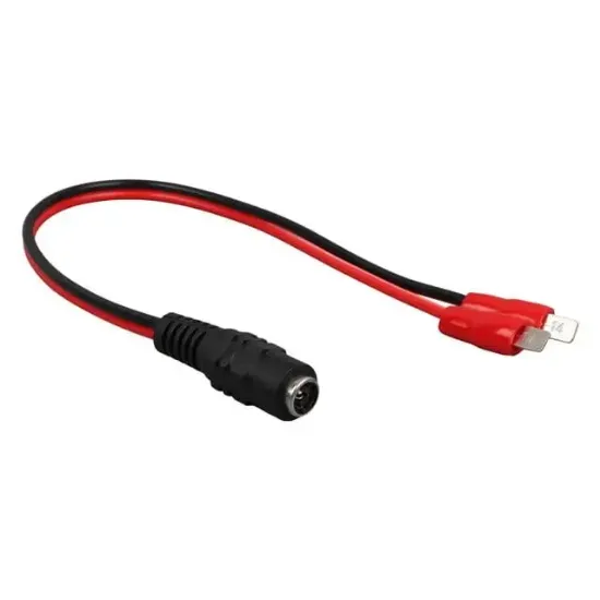 PowerMaster PM-28534 DC 5.5x2.5mm Dişi - C45 Terminal Erkek Adaptör Kablosu resmi