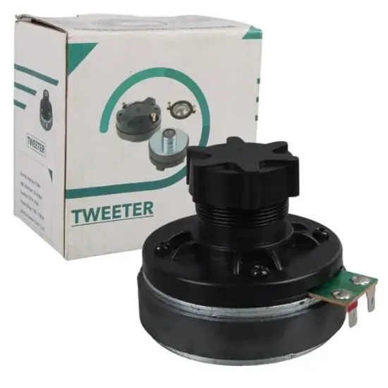 No-Tel NOT-TW34 Siyah 30/60 Watt 8 Ohm Titanyum Driver Tweeter resmi