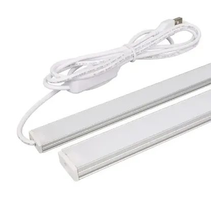 PowerMaster PM-28748 DC5V-14W 68 Led 70cm 6500K Alüminyum Kasa Seyyar USB Çubuk Led resmi