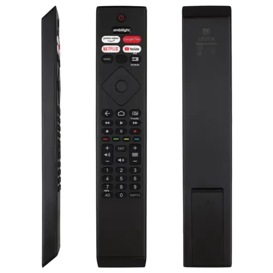 Philips PH-V12 43PUS8506 - 50PUS8505 - 55PUS8007 - 65PML9507/12 - 75PUS8807 Netflix-Prime Video-Youtube Tuşlu Ses Komutsuz Lcd-Led Tv Kumandası  resmi