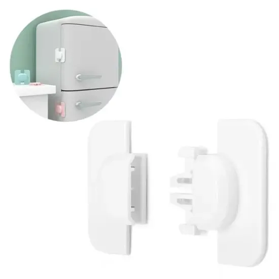 Sunup SN-28750 Geçmeli Tip Buzdolabı ve Dolap İçin Çocuk Güvenlik Kilidi Yapışkanlı resmi