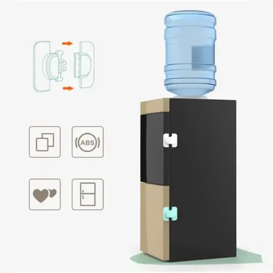 Sunup SN-28750 Geçmeli Tip Buzdolabı ve Dolap İçin Çocuk Güvenlik Kilidi Yapışkanlı resmi