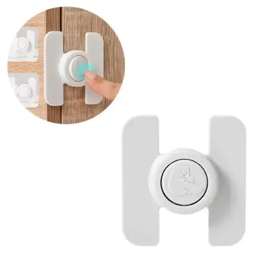 Sunup SN-28751 Düğmeli Tip Dolap ve Çekmece Çocuk Güvenlik Kilidi resmi