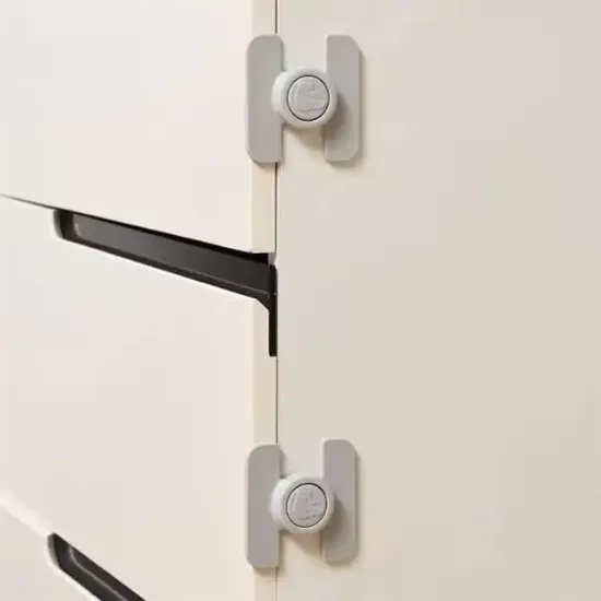 Sunup SN-28751 Düğmeli Tip Dolap ve Çekmece Çocuk Güvenlik Kilidi resmi