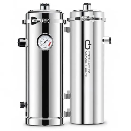 PowerMaster PM-28653 Ana Hat Su Arıtma Sistemi 5.000 L/Saat Paslanmaz Çelik Gövdeli Yıkanabilir UF-PVDF Filtreli resmi