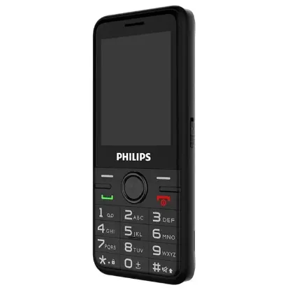 Philips E6500 2.4'' QVGA TFT Ekran 1700 Mah Bataryalı Plastik Kasa Tuşlu Cep Telefonu resmi