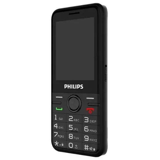Philips E6500 2.4'' QVGA TFT Ekran 1700 Mah Bataryalı Plastik Kasa Tuşlu Cep Telefonu resmi