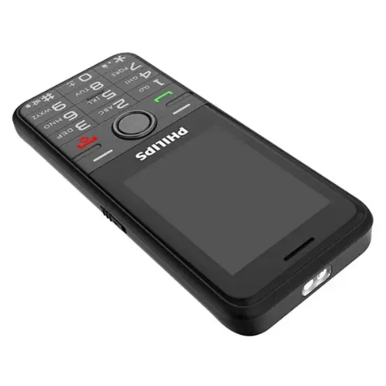Philips E6500 2.4'' QVGA TFT Ekran 1700 Mah Bataryalı Plastik Kasa Tuşlu Cep Telefonu resmi