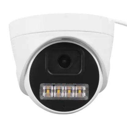 Plato PL-29099 5MP 2.8MM 4 Warmled Fullcolor Plastik Kasa AHD Analog Dome Güvenlik Kamerası resmi