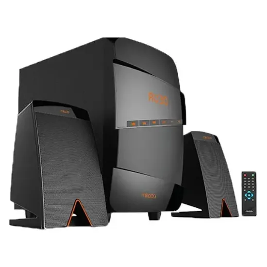 Mikado MD-671BT 2+1 40W RMS Siyah Usb+SD+Fm Destekli Multimedia Bluetooth Speaker Ev Sinema Sistemi resmi