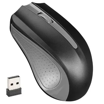 Everest SM-537 USB Siyah-Gri 2.4Ghz 1600DPI Kablosuz Optik Mouse 5 Metre Menzilli resmi