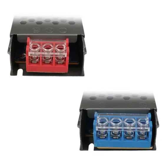 Ledx ALN-M1225 12 Volt 25 Amper 210x25x18mm Ultra Slim Metal Kasa Adaptör resmi