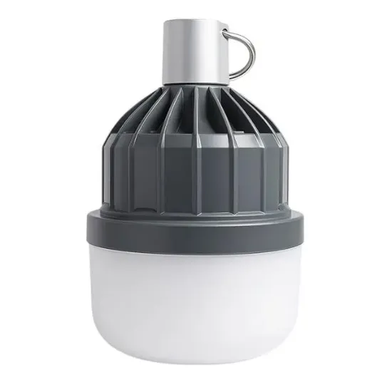 Ledx LN-616 80 Watt TYPE-C Şarjlı Taşınabilir Asma Kancalı Kamp Çadır Lambası 6500K 1200mAh 3 Modlu ABS Malzeme resmi