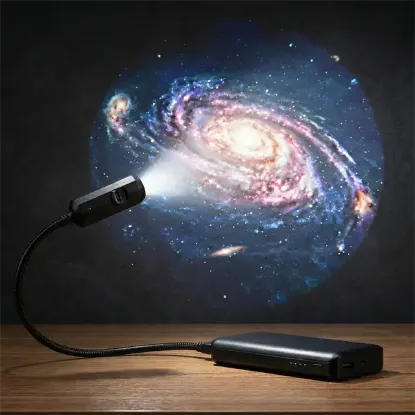 PowerMaster PM-29073 USB Oda Uzay Atmosfer Aydınlatma Projeksiyon Lambası resmi