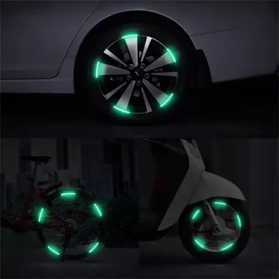 Sunup SN-29083 20'li Araç Tekerlek Fosforlu Stıcker (Karışık Renk) resmi