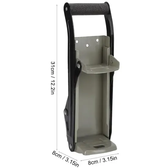 Sunup SN-29157 Çok Fonksiyonlu Metal Teneke Konserve  Plastik Şişe Sıkıştırma Aleti resmi