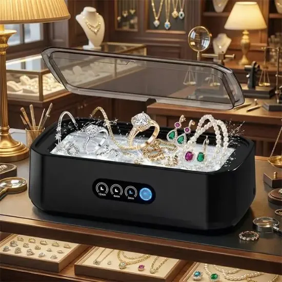 Sunup SN-29176 Profesyonel Ultrasonik Takı Mücevher Gözlük Temizleme Makinesi resmi