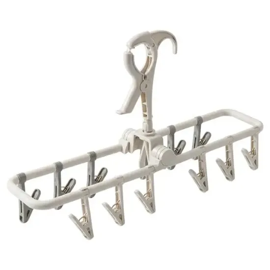 Sunup SN-29191 Çok Amaçlı 12 Mandallı Çamaşır Çorap Taşınabilir Kurutmalık resmi