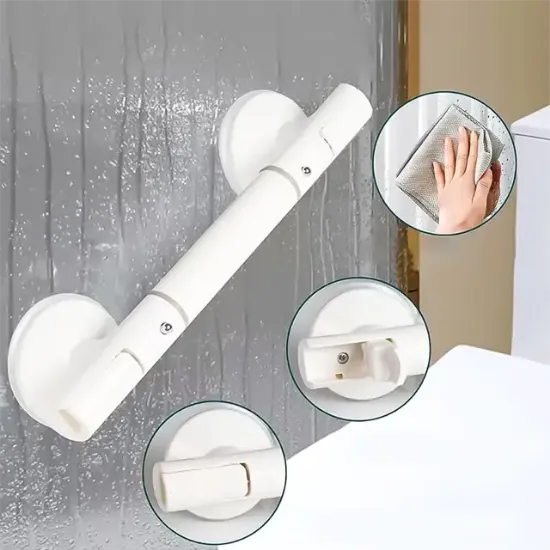 Sunup SN-29185 35 Cm Vantuzlu Kayma Düşme Önleyici Banyo Tuvalet Denge Tutacağı  resmi