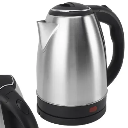 Crown CRW-7102 1500W 1.8 Litre Lüks Çelik Su Isıtıcı Kettle İnox resmi