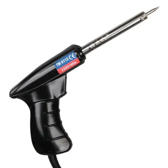 Technomax TM-9113 40 Watt Tabanca Havya Lehim Telli Lehim Makinesi AC220V 120cm Kablolu resmi