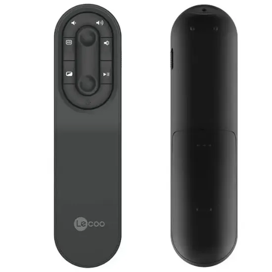 Lenovo Lecoo SPT9604 2.4 GHz Lazer Presenter Kablosuz Siyah Sunum Kumandası resmi