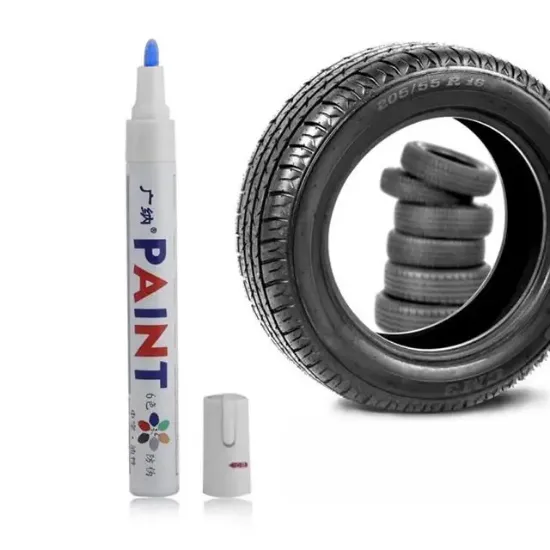 Sunup M101 Mavi Araç Motosiklet Lastik Boya Kalemi resmi