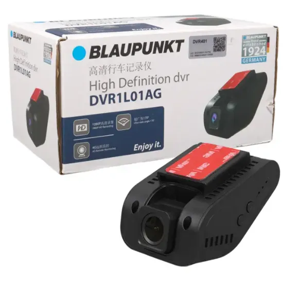 Blaupunkt DVR1L01AG 1080p 170° Ultra Geniş Açı Full HD Araç İçi Kamera DVR 4G Uzaktan İzleme resmi